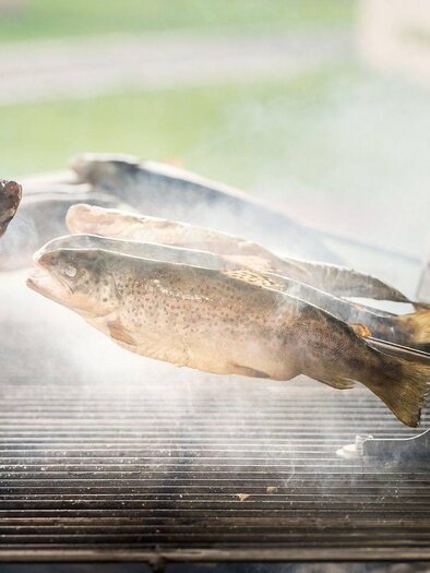 Seewiese, Altaussee, skewered fish | © Tauroa