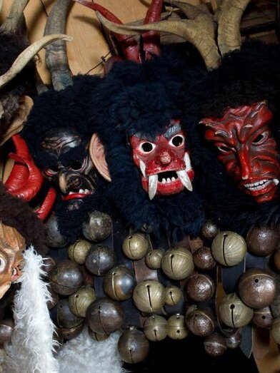 Masks, Youth Krampus, Bad Mitterndorf | © TVB Ausseerland - Salzkammergut_Tornow | TVB Ausseerland - Salzkammergut_Tornow | © TVB Ausseerland - Salzkammergut_Tornow