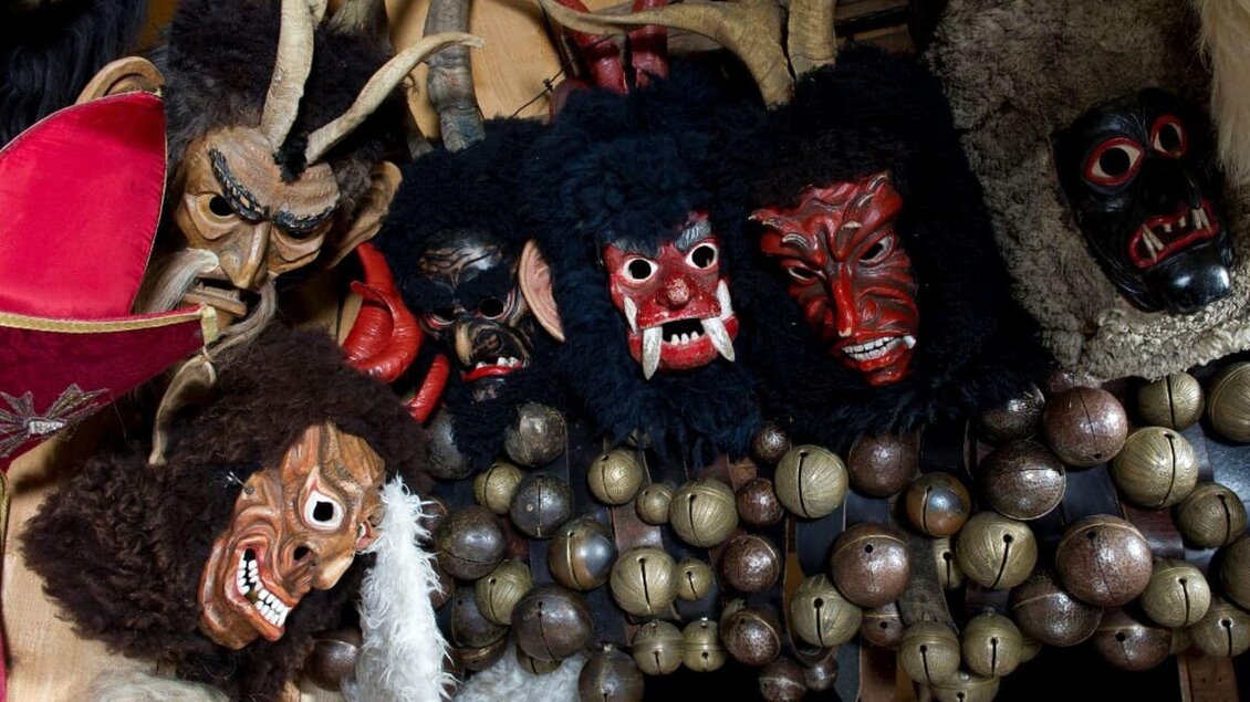 Krampusmasken, Kinderkrampus, Bad Mitterndorf | ©  TVB Ausseerland - Salzkammergut_Tornow