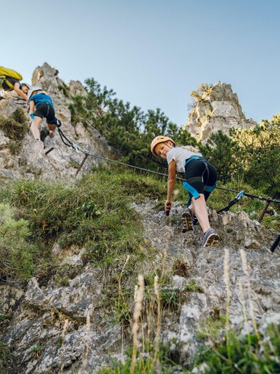Jugendklettersteig | © Christine Höflehner