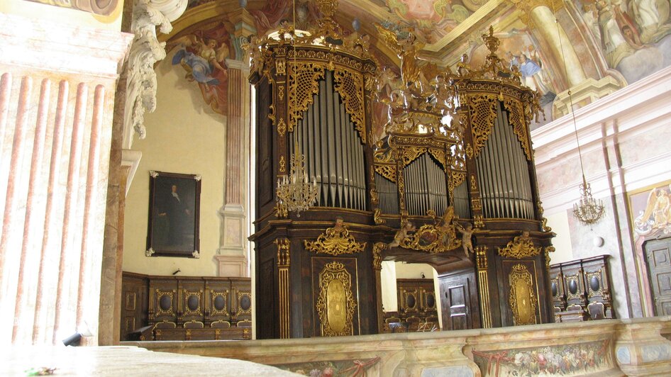 Orgel_Pfarrkirche Pöllau_Oststeiermark | © Orgel2 Naturpark Pöllauer Tal