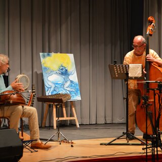 Trio Psonis, Alcaraz & Ziegerhofer auf der Bühne | © Oswald Schechtner
