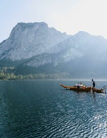 Culinary boat trip, Altaussee, lake | ©  Seevilla_Karl Steinegger |  Seevilla_Karl Steinegger | ©  Seevilla_Karl Steinegger