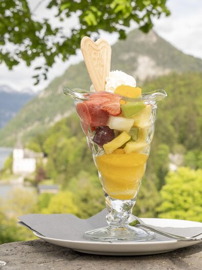 Guesthouse Seeblick, Grundlsee, Afternoon menu | © MONDI Resort