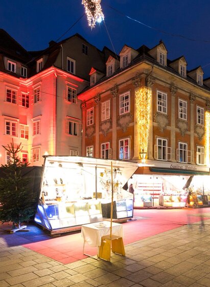 Adventmarkt am Mehlplatz | © Graz Tourismus - Harry Schiffer | © Graz Tourismus - Harry Schiffer