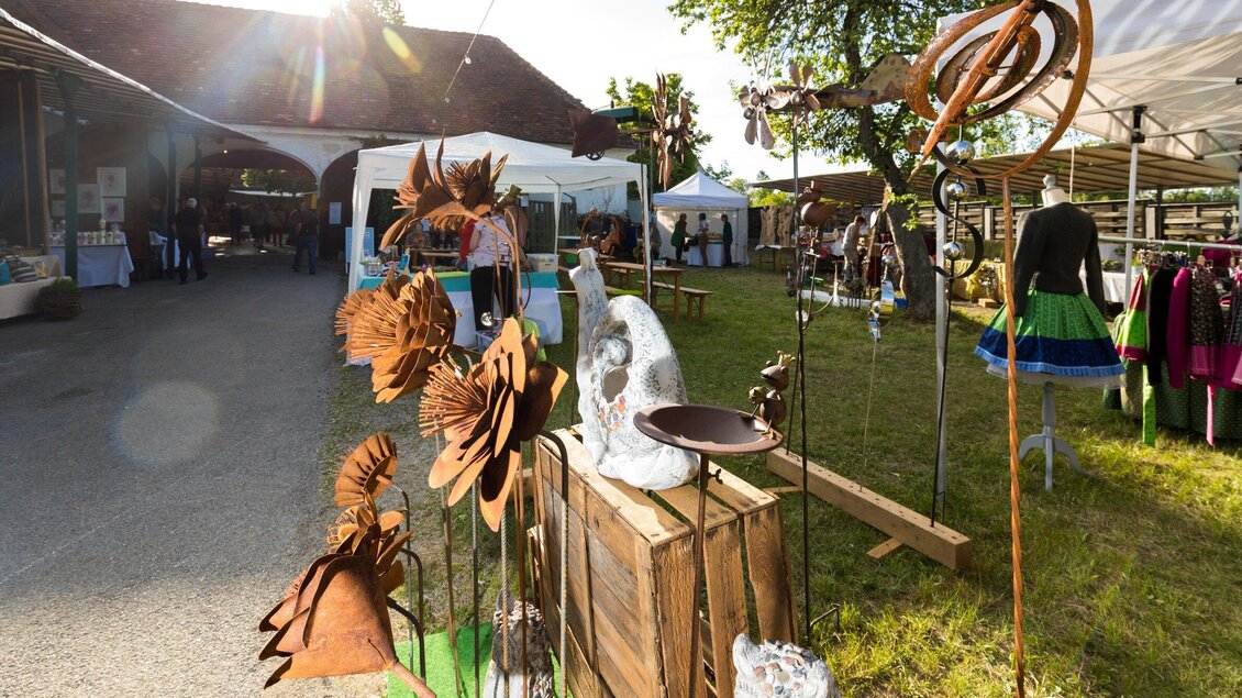 Windräder und Deko für den Garten aus Metall | © TV Region Graz_Harry Schiffer2