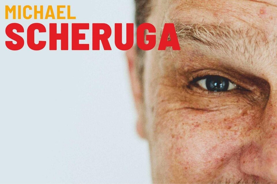 Das Porträt von Michael Scheruga. Das Bild ist Teil des Plaketas für „LARI FARI – Papperlapapp und Firlefanz“. | © Michael Scheruga
