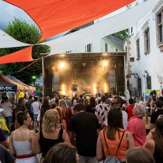 MittelTon Festival, Bad Aussee, Chlumeckyplatz | © Jakob Grill