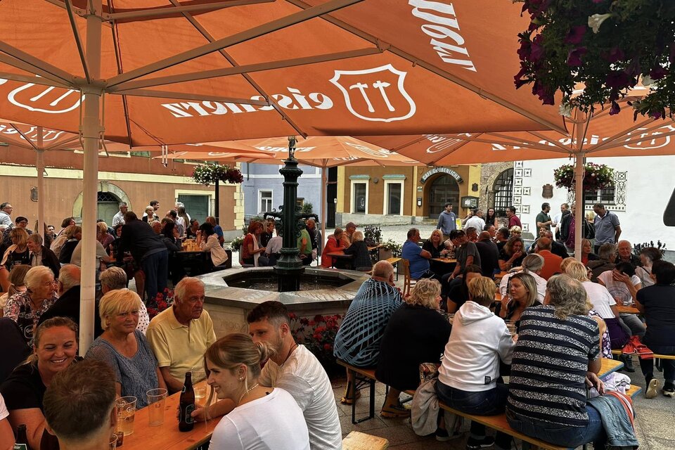 Musik am Bergmannsplatz | © Tourismusbüro Eisenerz