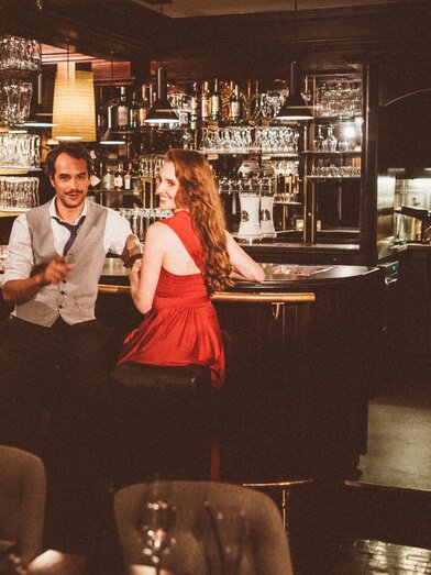 Bar an der Theke im Bistro | © Thermenhotel Kowald | © Thermenhotel Kowald