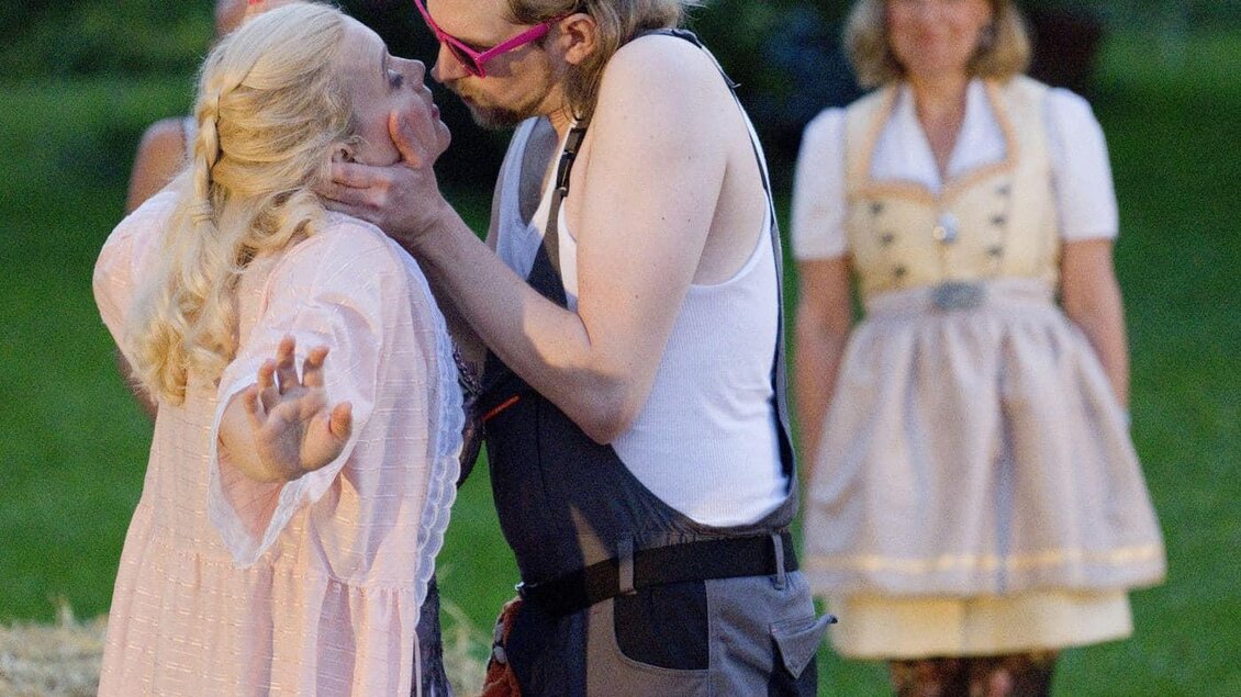 Schauspieler Oper der Liebestrank. | © KK