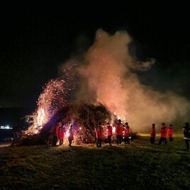 Easter bonfire Friedberg on the adventure hill | © Freiwillige Feuerwehr Friedberg