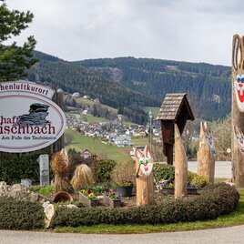 Easterbunny village_entrace_Eastern Styria | © Oststeiermark Tourismus