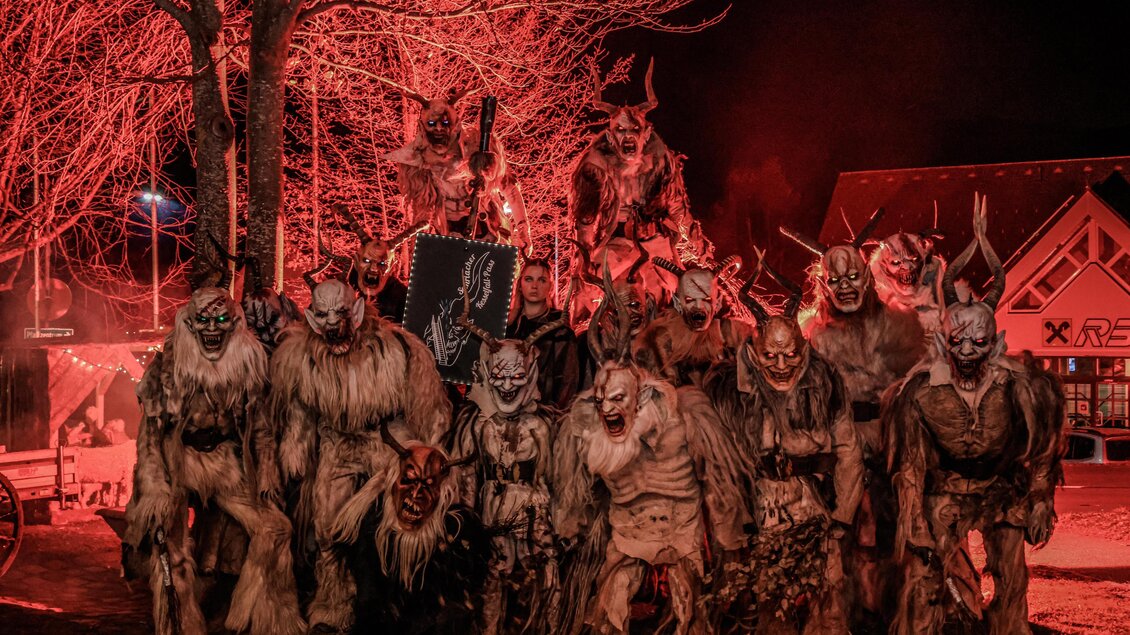 Gruppenbild der Perchtengruppe Kesselfall-Pass | © Kesselfall-Pass