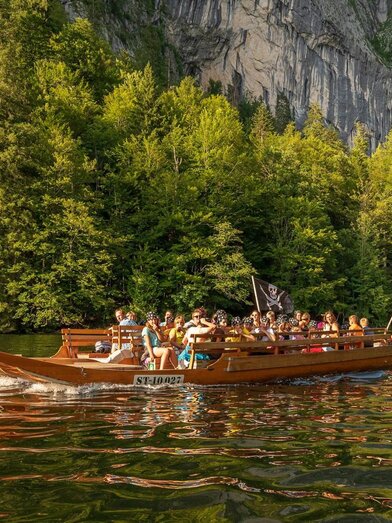 Schifffahrt Grundlsee, Piratenfahrt | © Schifffahrt Grundlsee Toplitzsee | Schifffahrt Grundlsee Toplitzsee | © Schifffahrt Grundlsee Toplitzsee