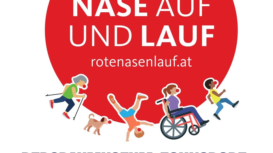 RoteNasenLauf-Plakat-Murtal-Steiermark | © Rote Nasen, Gemeinde Fohnsdorf