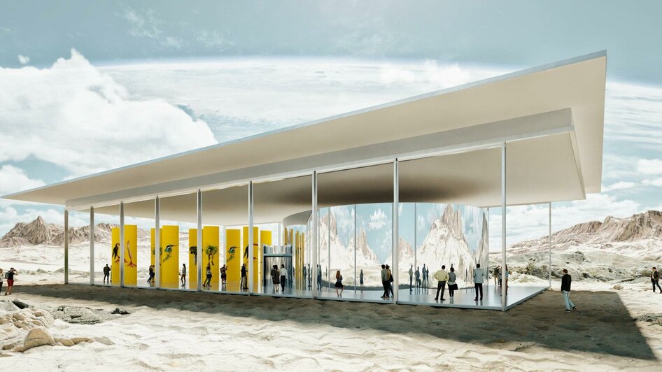 STEIERMARK SCHAU_Der mobile Pavillon | © Rendering: Kada Design 2022