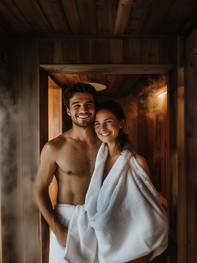 A couple in the sauna | © Thermenresort Loipersdorf