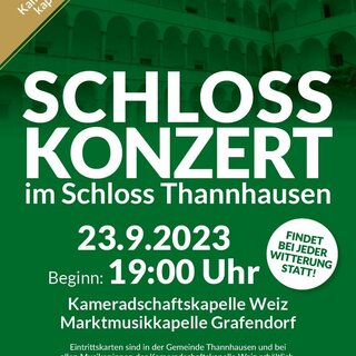 Schlosskonzert_Plakat_Oststeiermark | © Schlosskonzert