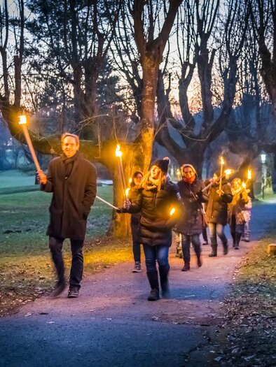 Silvesterfackelwanderung | © Thermen- & Vulkanland, Werner Krug