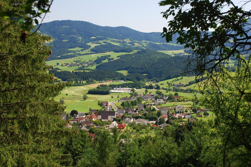 Ortsansicht der Gemeinde Fladnitz an der Teichalm | © Tourismusverband Oststeiermark