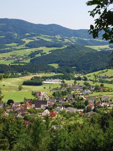 Ortsansicht der Gemeinde Fladnitz an der Teichalm | © Tourismusverband Oststeiermark