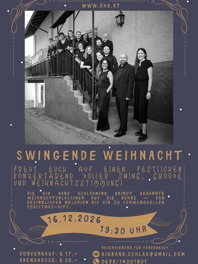 Swingende Weihnacht | © Bigband Schladming