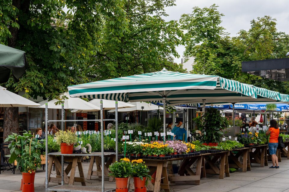 Bauernmarkt am Lendplatz | © (c) Region Graz - 1000things
