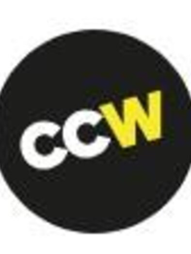 Ein einfaches Logo mit den Buchstaben "CCW". Die Farben sind schwarz, weiß und gelb. | © CCW Stainach