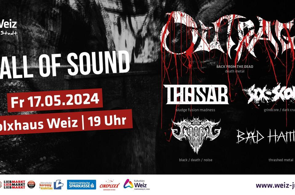 WALL OF SOUND_Flyer_Oststeiermark | © Wall of sounds