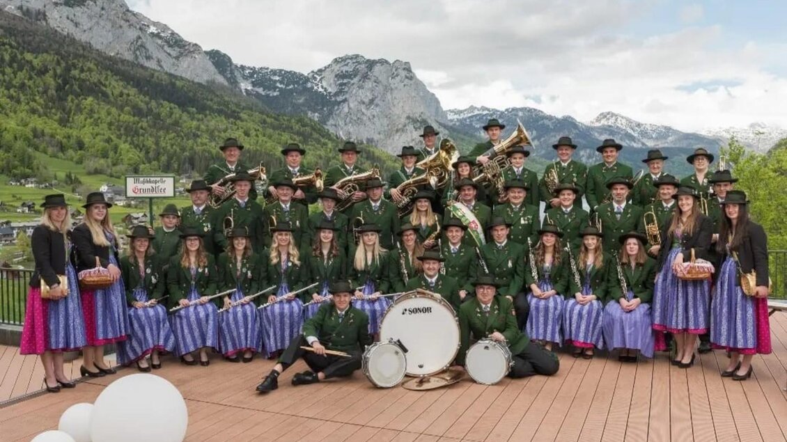 Backenstein, Gruppenfoto der Musikkapelle Grundlse | © Musikkapelle Grundlsee