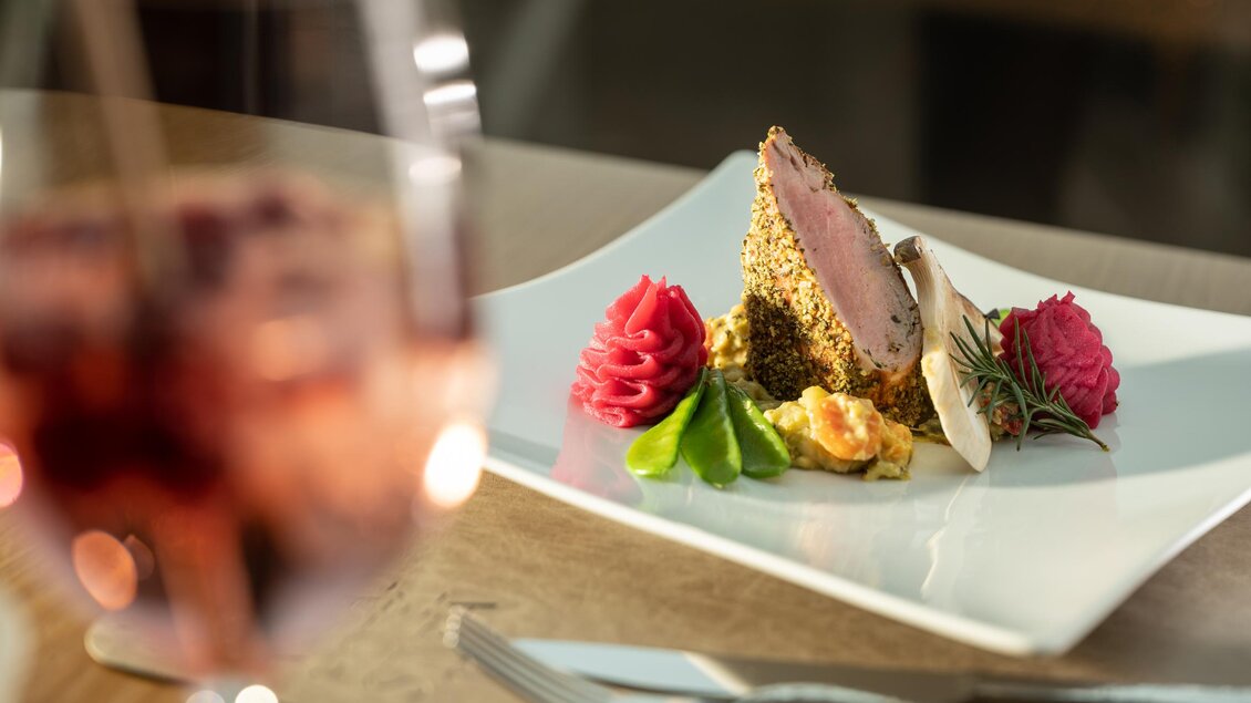 Weihnachtliches Menü im Vital-Hotel-Styria in der Gemeinde Fladnitz an der Teichalm | © Vital-Hotel-Styria