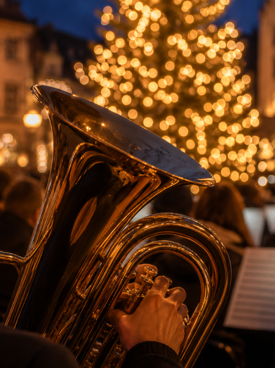 Weihnachtskonzert der Blasmusik | © ChatGPT-Christine Rotschädl | © ChatGPT-Christine Rotschädl