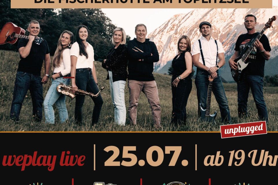 Weplay, Toplitzsee, Grundlsee, Plakat2 | © weplay