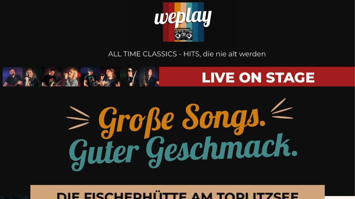 Weplay, Toplitzsee, Grundlsee, Plakat1 | © weplay