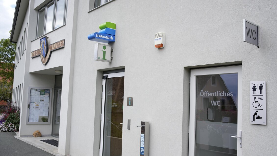 Öffentliches WC_Neben Gemeindeam. PB_Oststeiermark | © Tourismusverband Oststeiermark