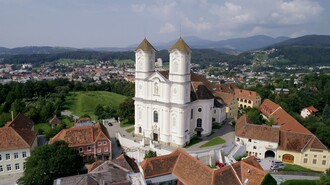 Basilica Weizberg_Bird's Eye View_Eastern Styria | © Tourismusverband Oststeiermark