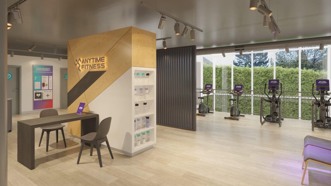 ANYTIME FITNESS Eingang | © Anytime-Fitness Schladming