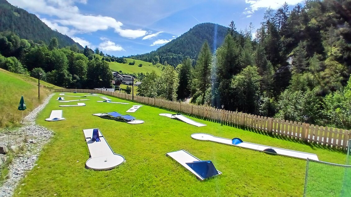 Minigolfplatz  | © Almstube/Schlattinger 