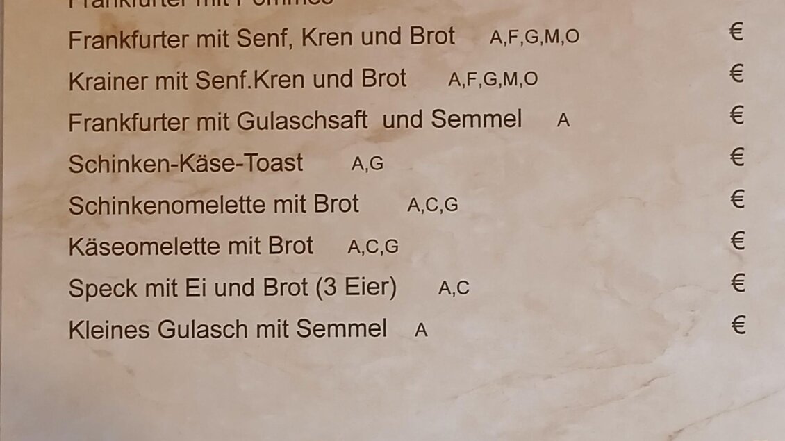 Speisekarte  | © Almstube Schlattinger 