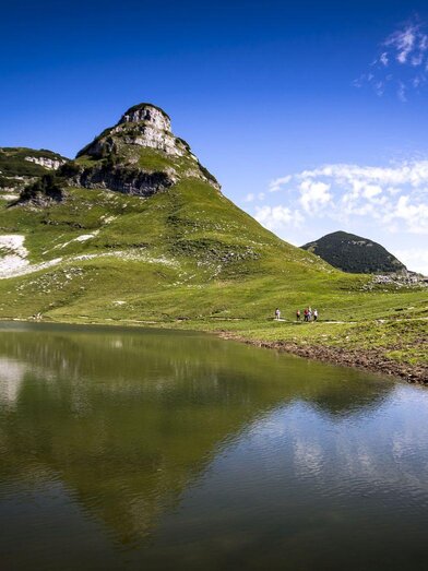 Augstsee at Loser, Altaussee, Atterkogel | © TVB Ausseerland - Salzkammergut-Tom Lamm | TVB Ausseerland - Salzkammergut-Tom Lamm | © TVB Ausseerland - Salzkammergut-Tom Lamm