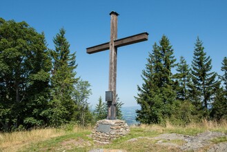 Masenberg_Gipfelkreuz_Oststeiermark | © Helmut Schweighofer