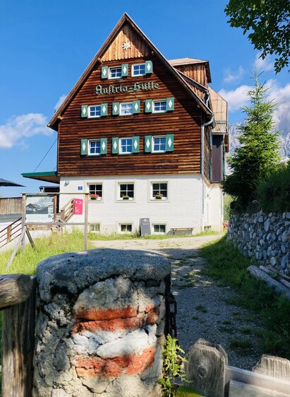 Austriahütte außen | © Katharina Wallner