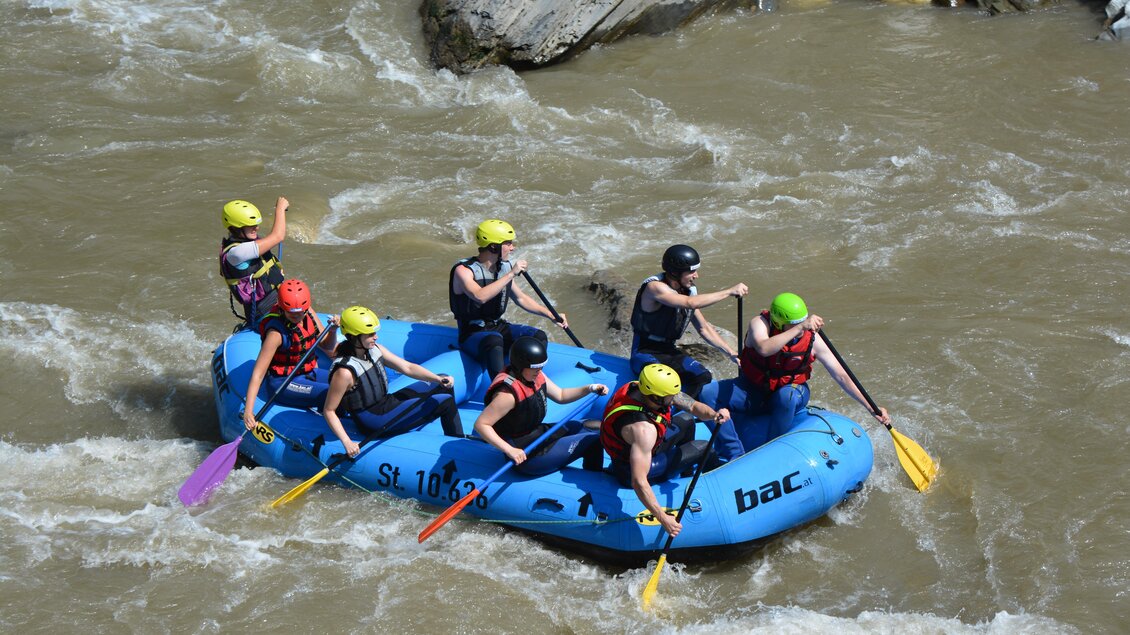 Rafting Boot auf der Enns | © BAC