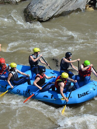Rafting Boot auf der Enns | © BAC