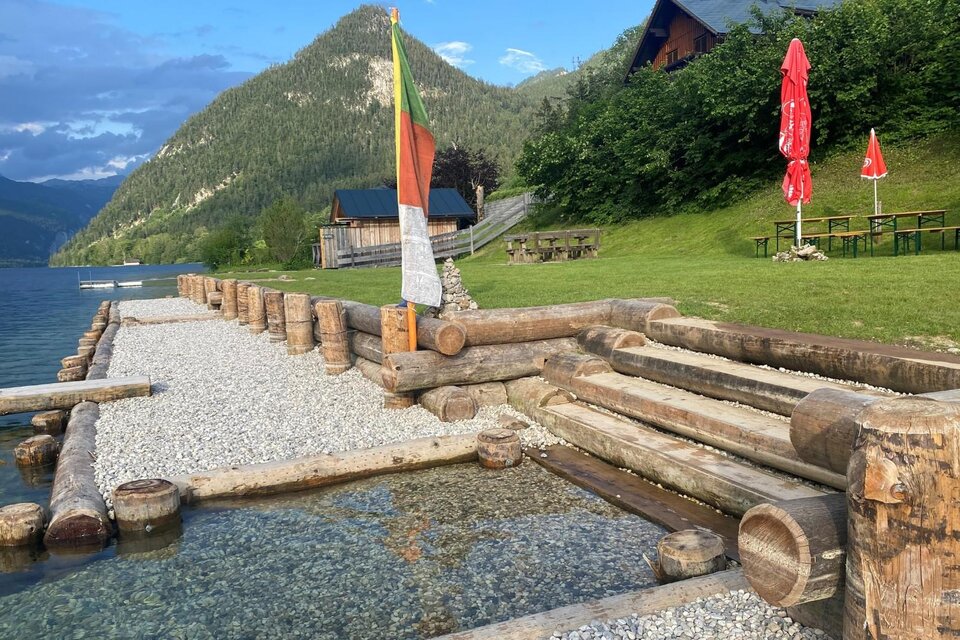 Swimming spot – Outdoor swim on the Au - Impression #1 | © Bettina Scheck