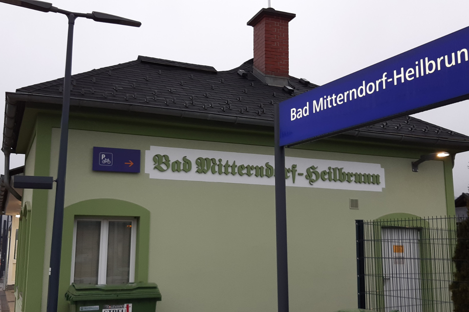 Bahnhof Bad Mitterndorf-Heilbrunn - Impression #1 | © TVB Ausseerland Salzkammergut_Daniela Casari