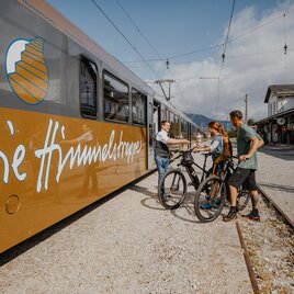 Ankunft mit dem Rad. | © TV Hochsteiermark, nicoleseiser.at