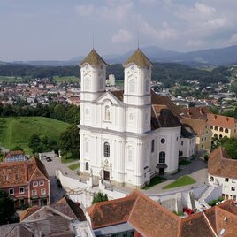 Basilika Weizberg_Vogelperspektive_Oststeiermark | ©  Werner Steinkellner