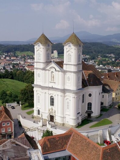 Basilica Weizberg_Bird's Eye View_Eastern Styria | ©  Werner Steinkellner